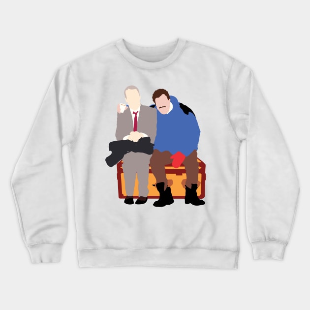 Planes, Trains, and Automobiles Crewneck Sweatshirt by FutureSpaceDesigns